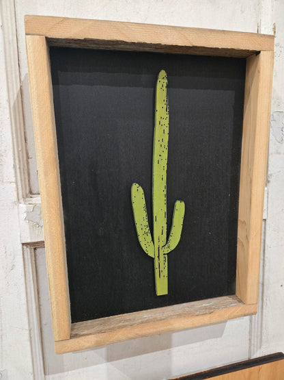 Half off in stock handmade wood wall art retro southwest desert nature flowers reclaimed wood unique