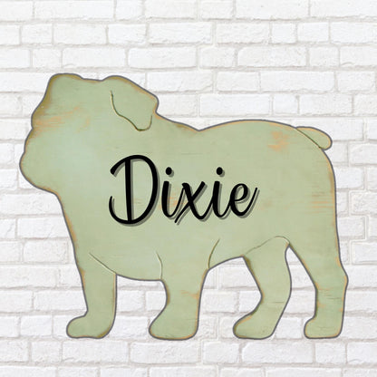 Personalized pet name sign – large custom wood sign, rustic boho wall art, perfect for home, gift, bar, business, baby shower, house warming