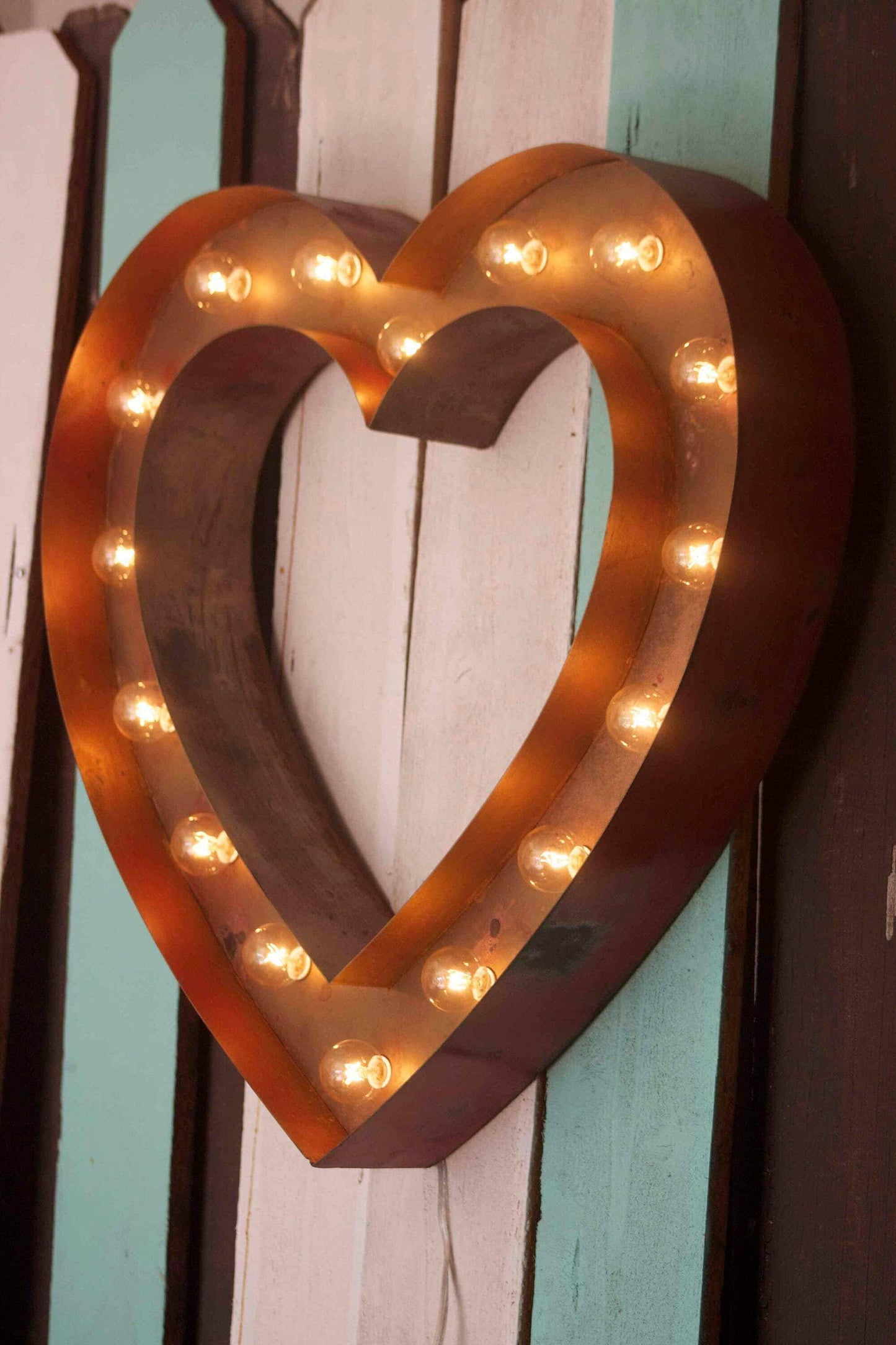Marquee sign vintage style marquee light star or heart metal steel.....      wedding birthday home logo business decor