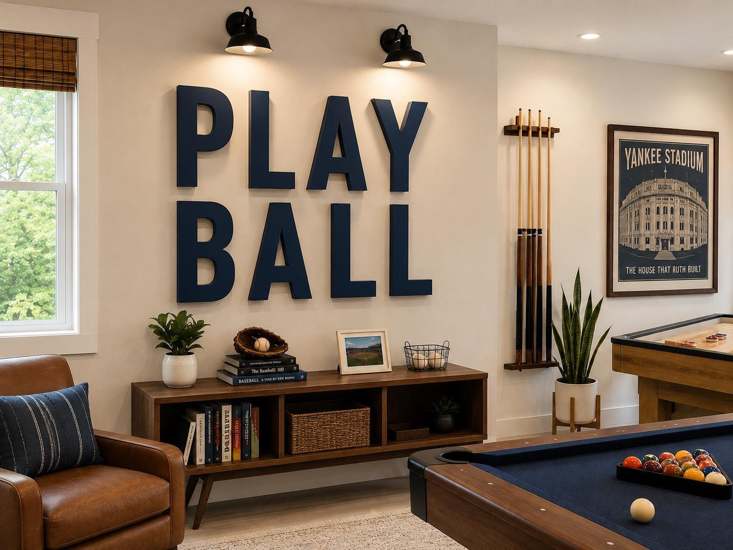 Custom wood wall decor light up marquee letters personalized 4 letter sign | nursery name play game room modern home decor business logo