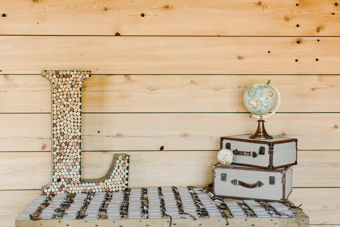 Distressed metal marquee letter sign, vintage style number, 14-36"