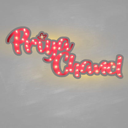 Custom 3d lighted wood sign – handmade maple & birch marquee letters