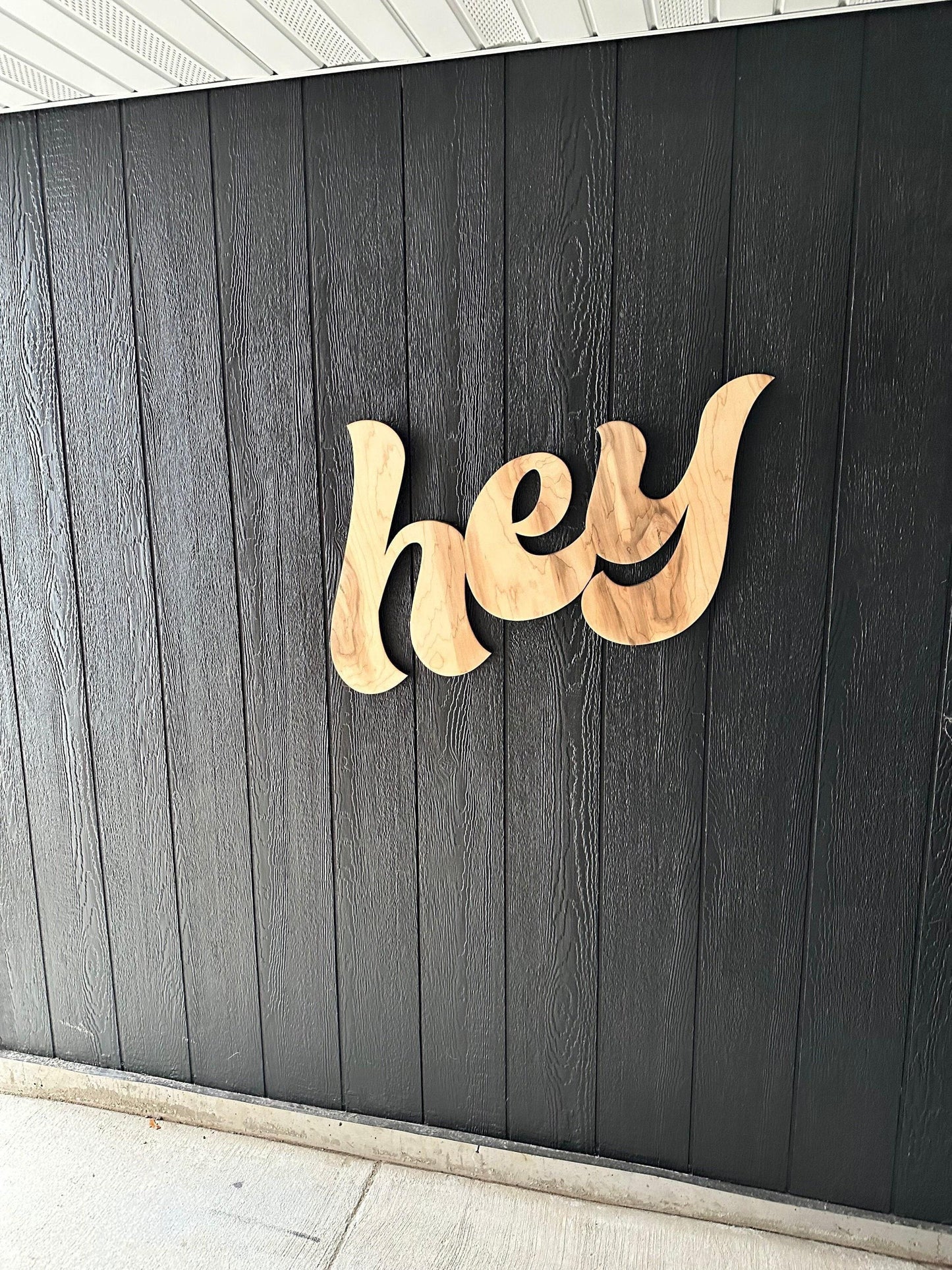 Custom maple wood sign letters, 3d nursery wall art