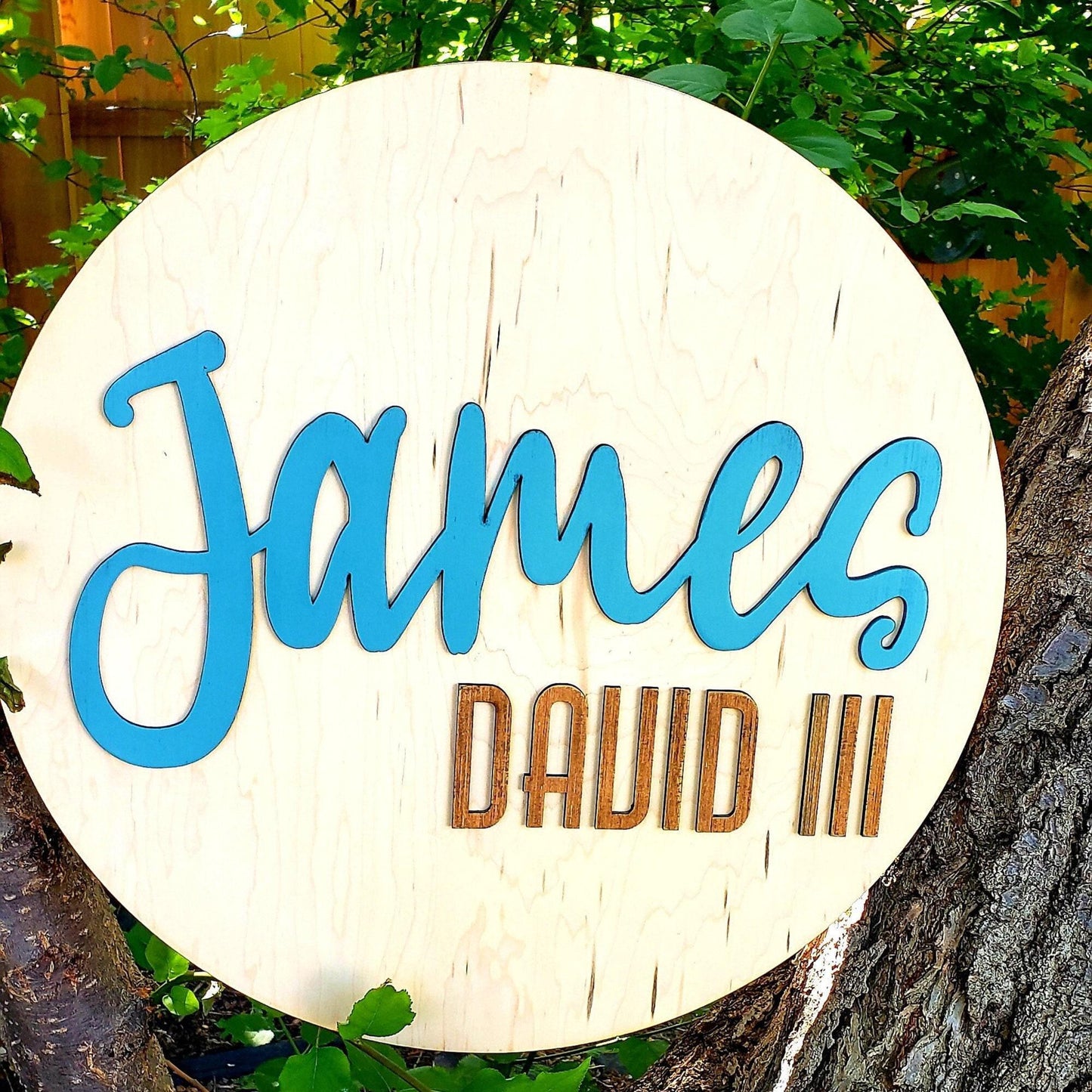 Custom wood name sign, personalized nursery decor, baby shower gift