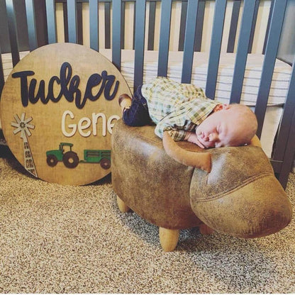Custom wood name sign, personalized nursery decor, baby shower gift