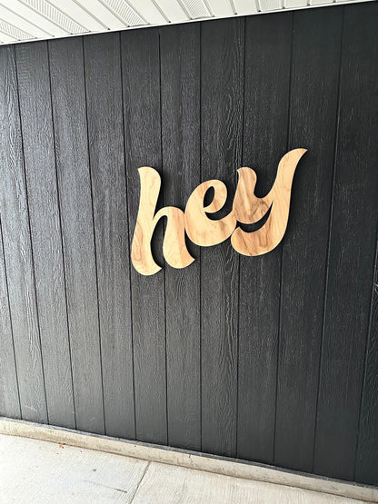 Custom maple wood sign, personalized name wall art