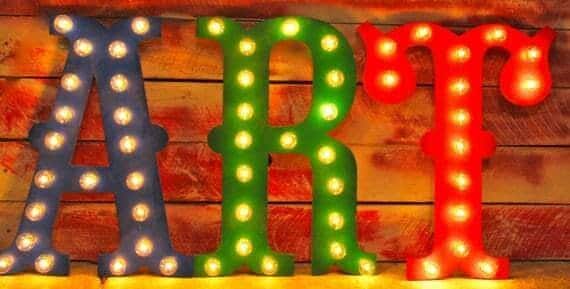 Large marquee letter trio, wedding initial sign, anniversary decor