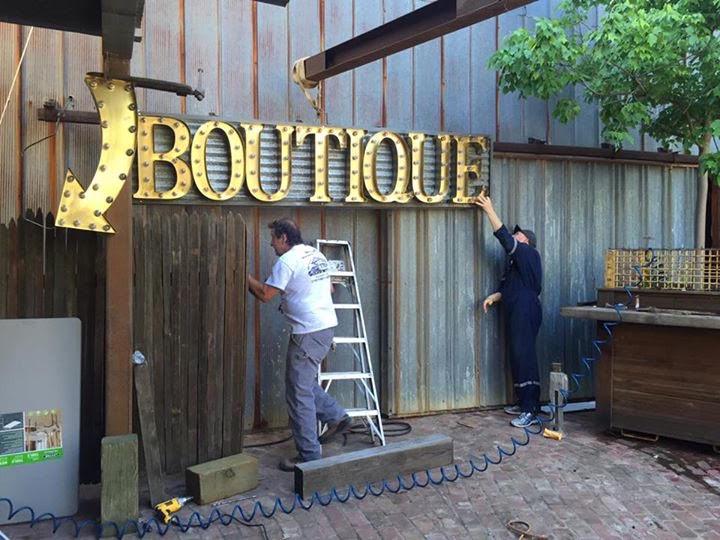 Steel Marquee Letters, Illuminated Light Up Sign, Custom Wedding Event Decor