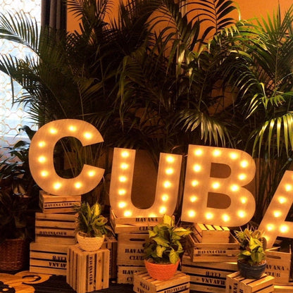 24" Marquee Letter Sign LARGE Vintage Circus Carnival Marquee Lighted Letters Wood.......A B C D E F G H I J K L M N O P Q R S T U V W X Y Z