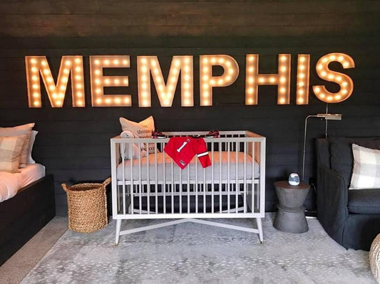 Sale large marquee letters...light up letter, metal steel, marquee letters, boho, mcm, mid century sign, outdoor, business, lighted letters