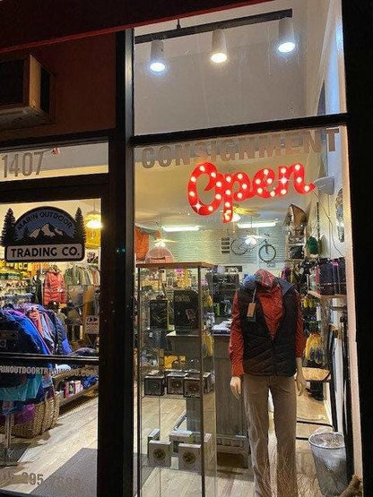 In stock open sign lighted marquee large custom vintage inspired wood sign… open lighted sign business boutique vendor corporate events