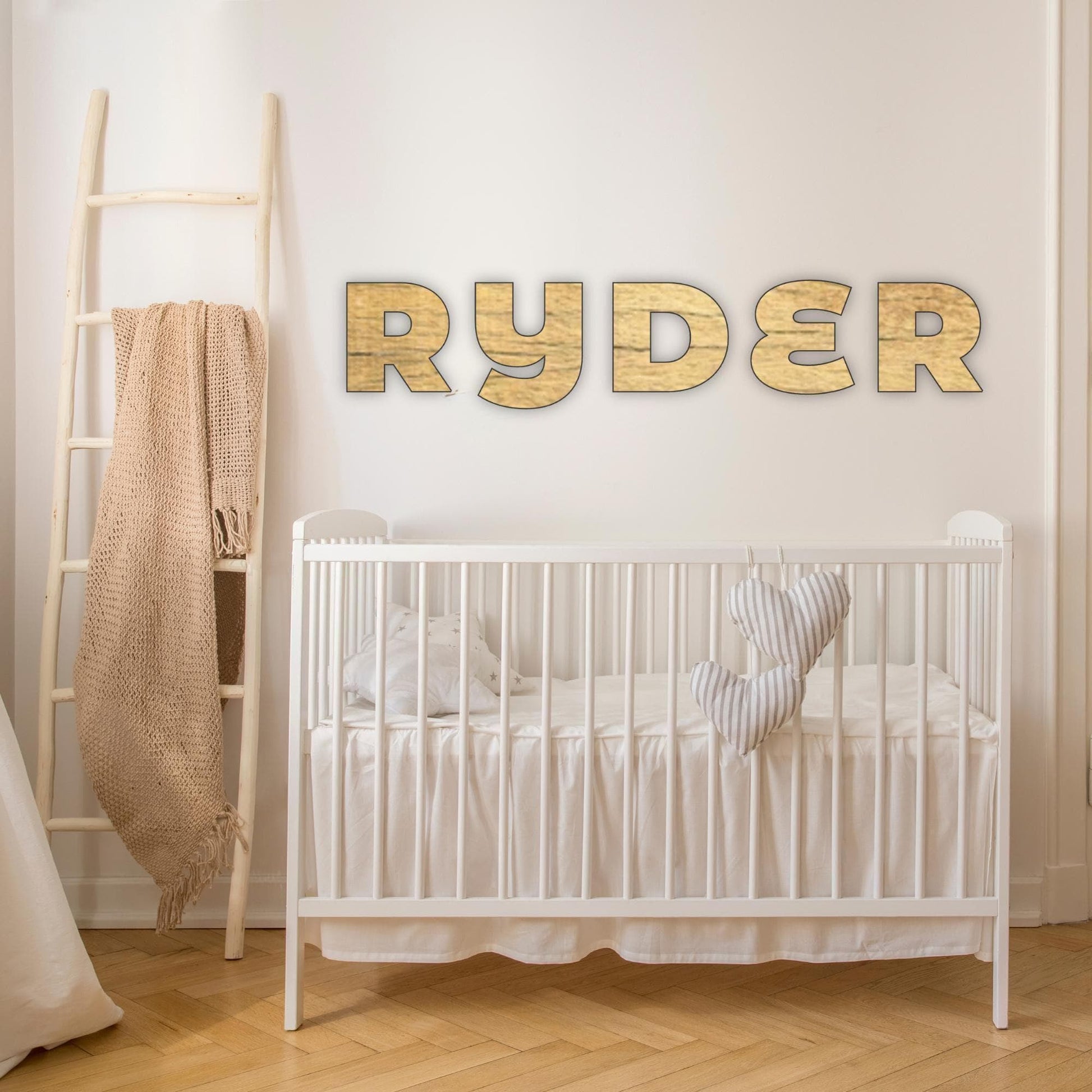 Large 18" maple wood letters - play sign, love, custom wood name sign, lighted marquee game room, kids room, wedding, nursery