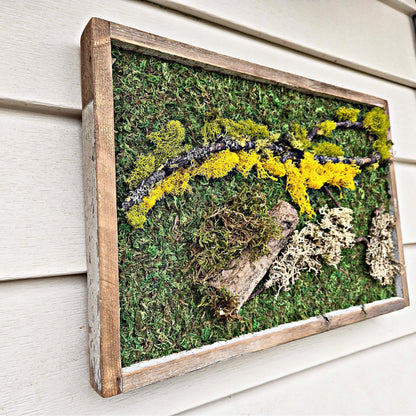 Half off in stock handmade wood wall art retro southwest desert nature flowers reclaimed wood living wall art unique