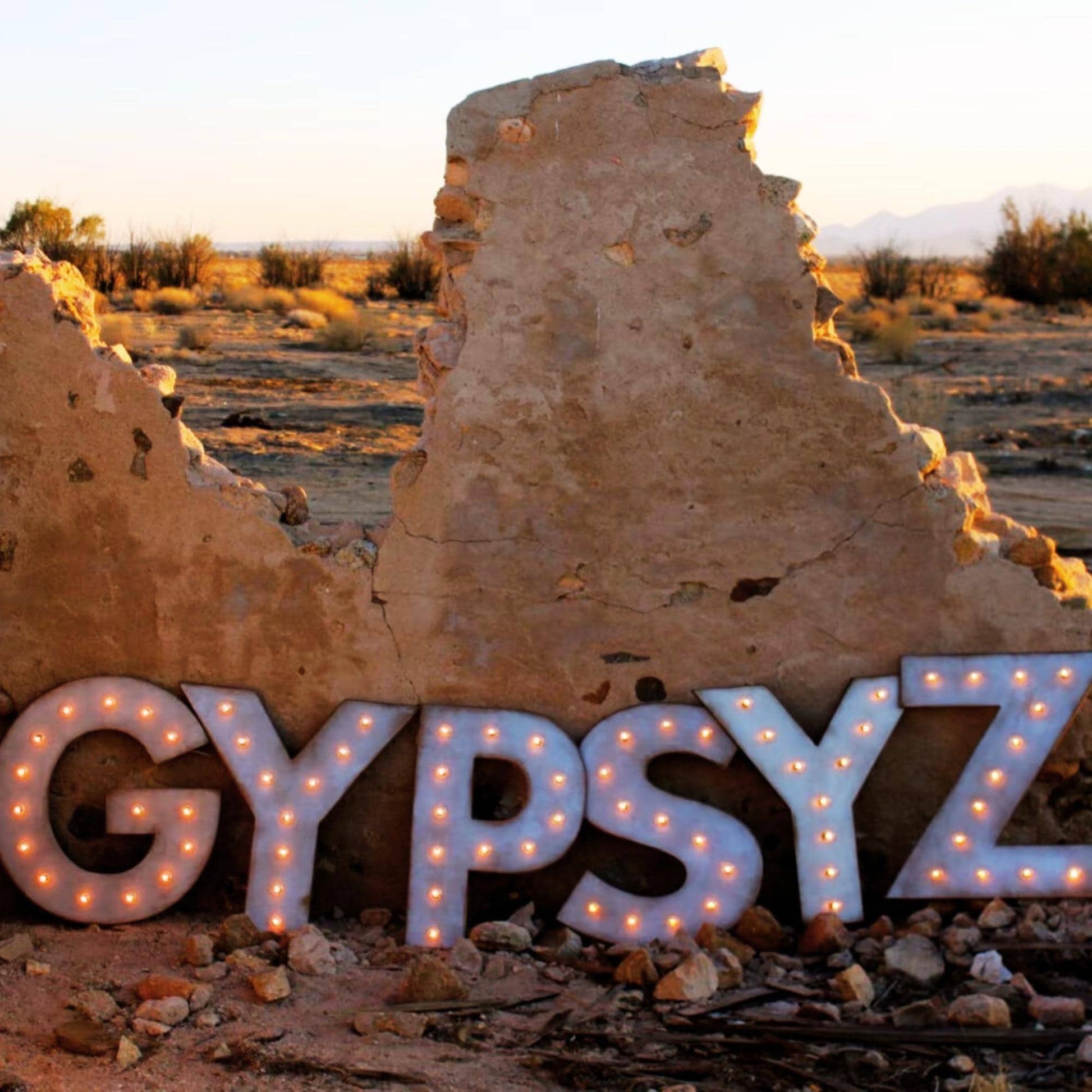 24" Custom Logo Sign Marquee TS Stained Burnt Wood