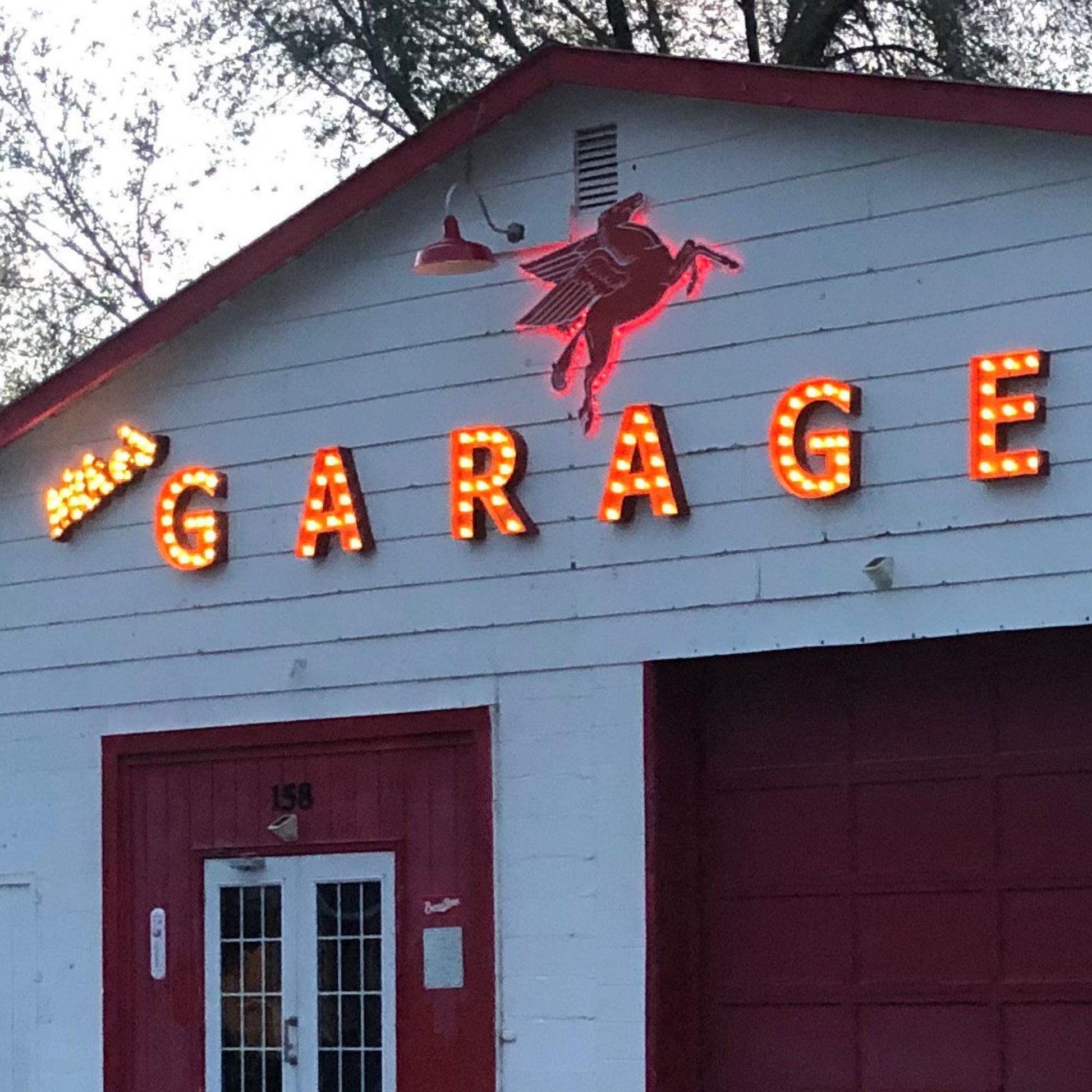 Commercial outdoor metal marquee letters, illuminated, powder coated, light up letter, outdoor business sign logo, large 16" to 36" led