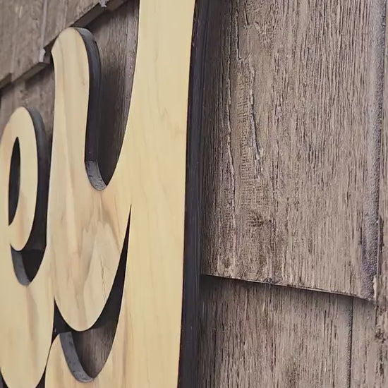 Personalized pet name sign – large custom wood sign, rustic boho wall art, perfect for home, gift, bar, business, baby shower, house warming